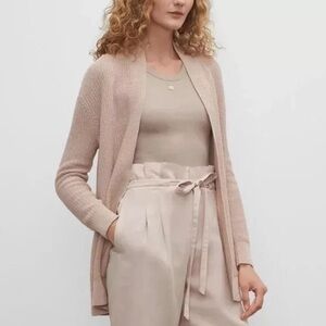 Essential Summer Cardigan - New Without Tags - NEVER WORN - Taupe